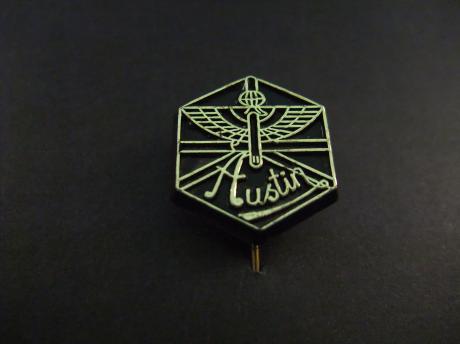 Austin Brits automerk logo zwart